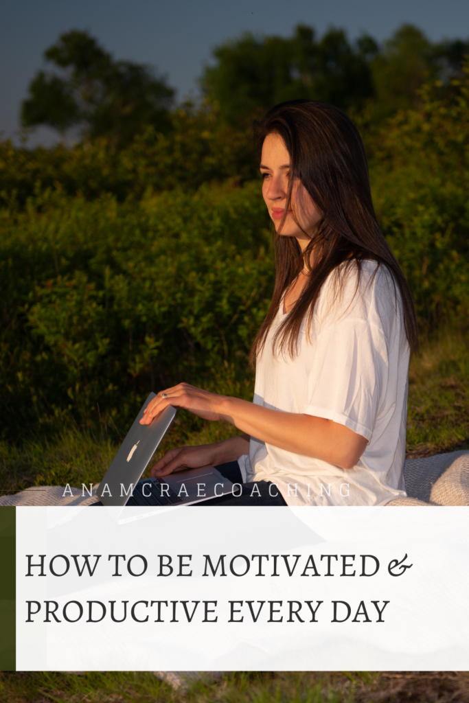 motivation; increased motivation; be more motivated; be more productive; tips and tricks for productivity and motivation