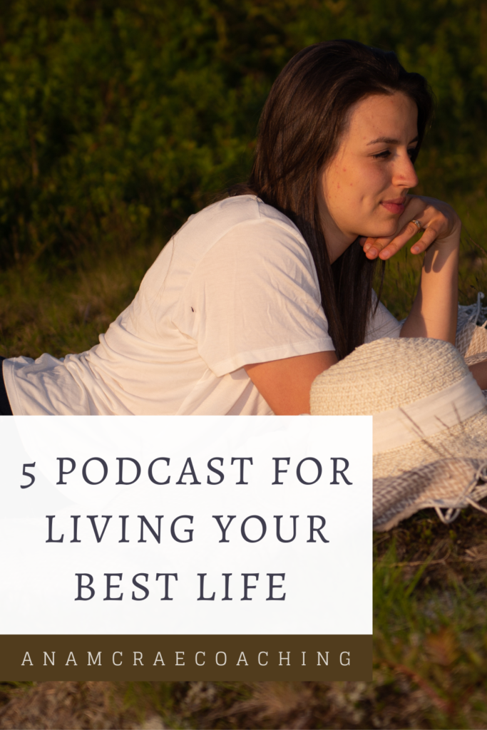 5 best personal development self improvement podcasts to inspire personal growth and help you build a life you love and live your best life and reach your full potential; self improvement podcast