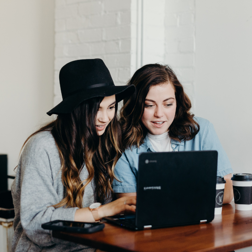 girls researching how to find a life coach and what to look for in a life coach