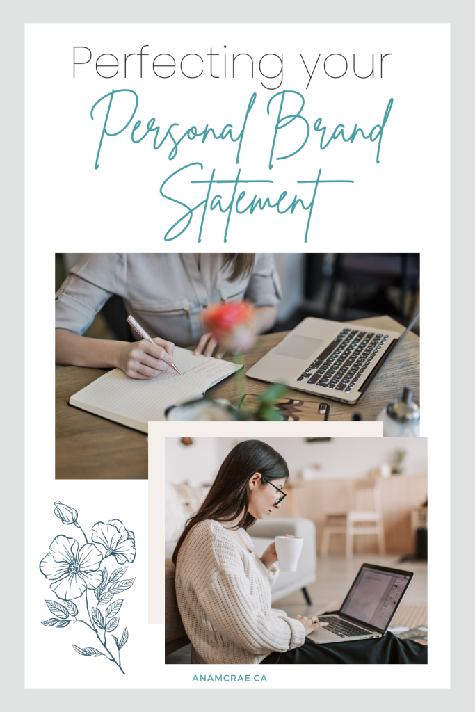 Personal Brand statement