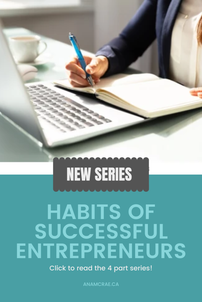 habits of successful entrepreneurs