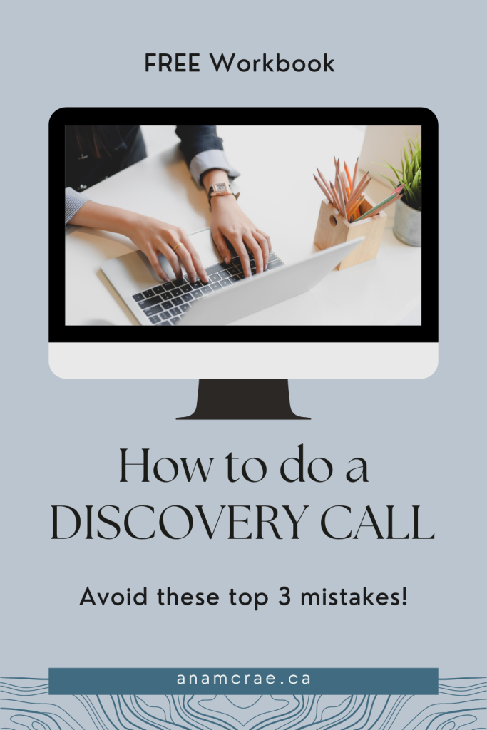 top 3 mistakes for discovery calls