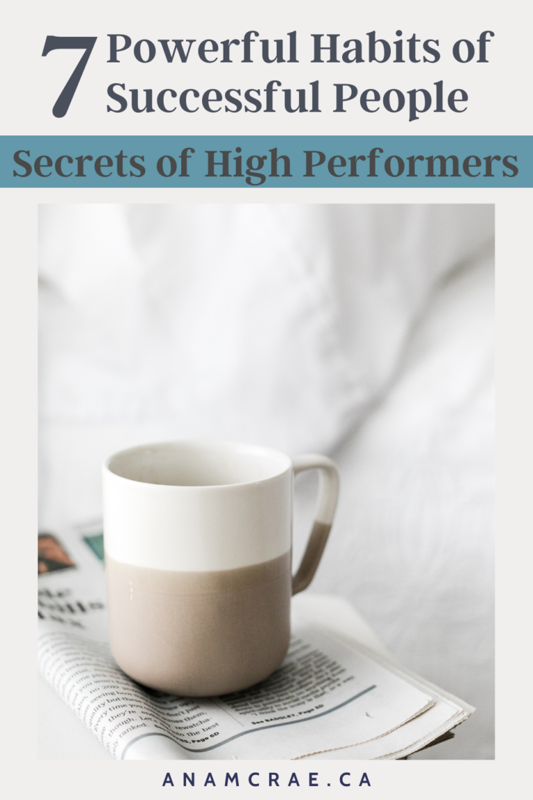 7 Powerful Habits of Successful People