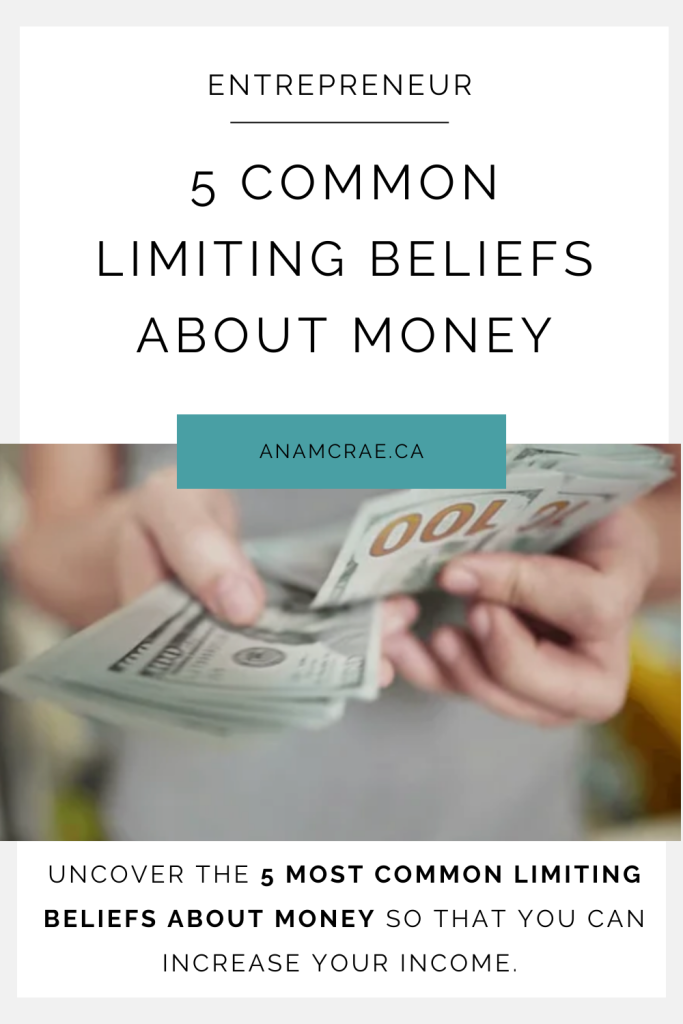 common limiting beliefs about money