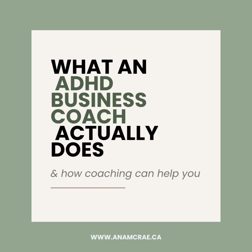 ADHD business coach